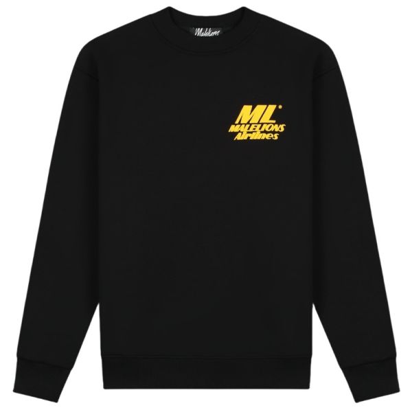 Malelions Coastline Sweater Zwart