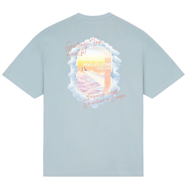 Malelions Daydream T-shirt Licht Blauw