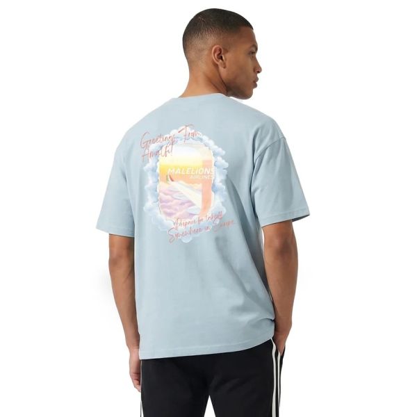 Malelions Daydream T-shirt Licht Blauw