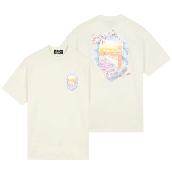 Malelions Daydream T-shirt Off White