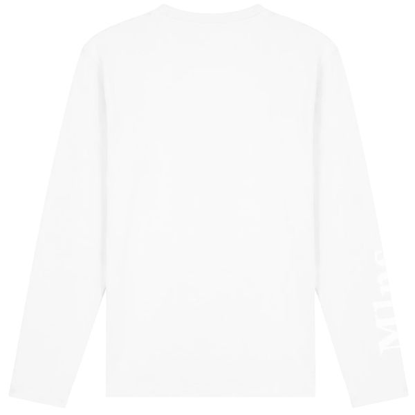 Malelions Department Longsleeve T-shirt Wit