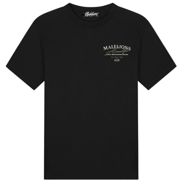 Malelions Dolce Vita T-shirt Zwart