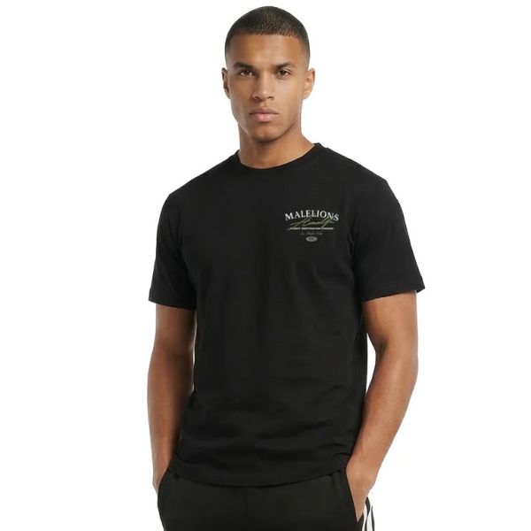 Malelions Dolce Vita T-shirt Zwart