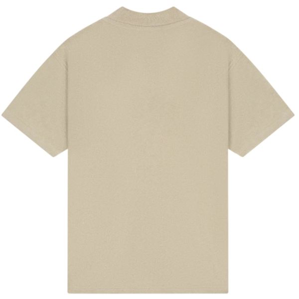 Malelions Emblem Towelling T-shirt Beige