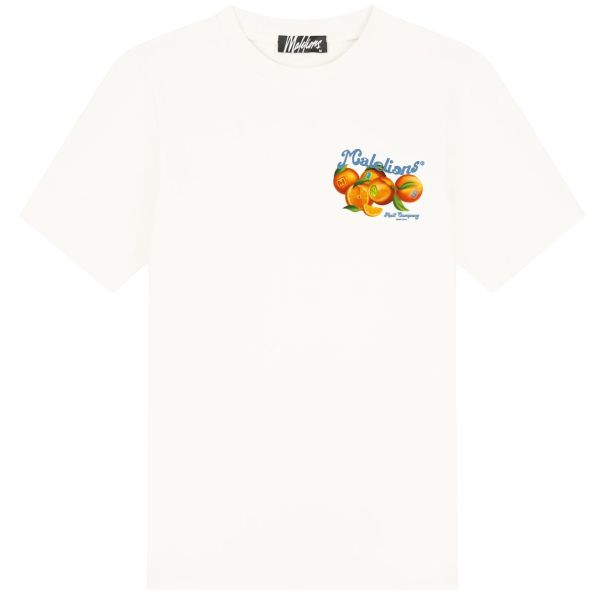 Malelions Fruit Company T-shirt Off White