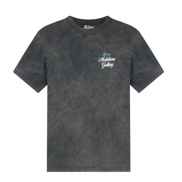 Malelions Gallery T-shirt Antraciet
