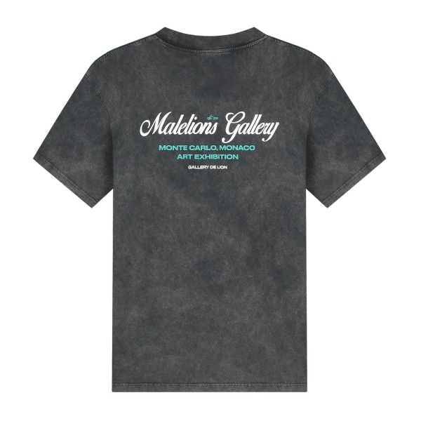 Malelions Gallery T-shirt Antraciet