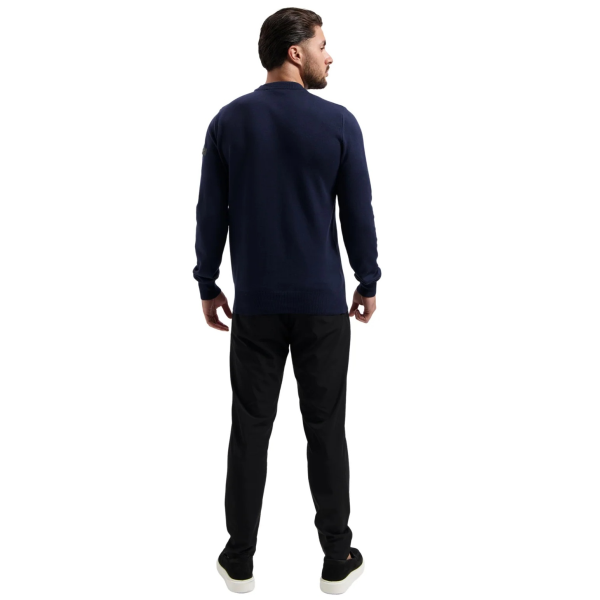 Malelions Knitted Sweater Navy