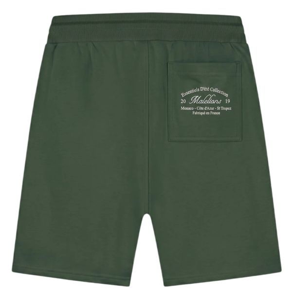 Malelions Marina Korte Broek Donker groen