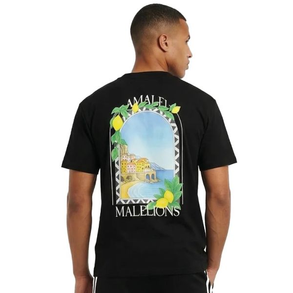 Malelions Men Amalfi Window T-Shirt Black