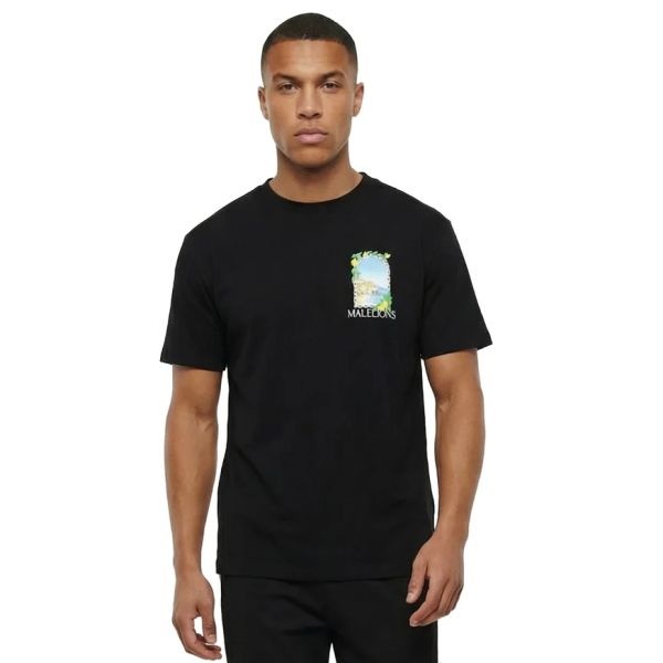 Malelions Men Amalfi Window T-Shirt Black