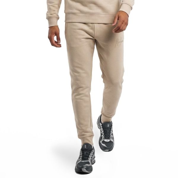 Malelions Basic Trainingsbroek Beige