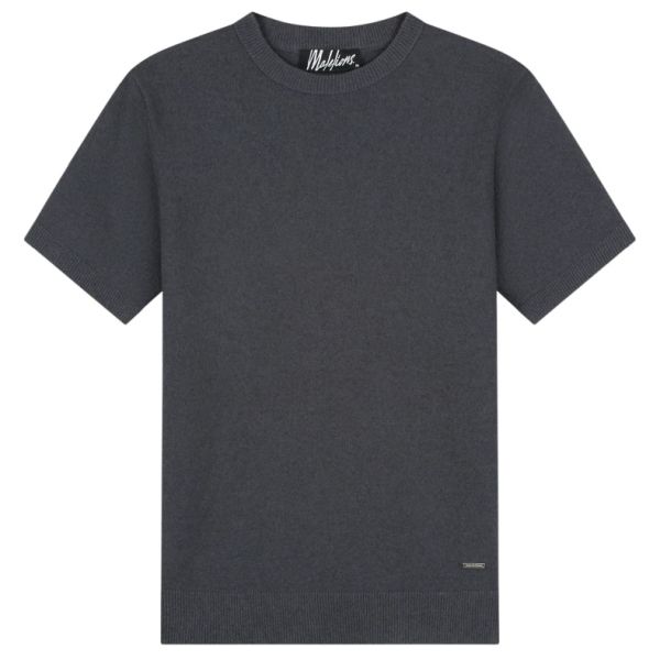 Malelions Bouclé T-shirt Antraciet