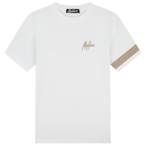 Malelions Captain T-shirt Wit