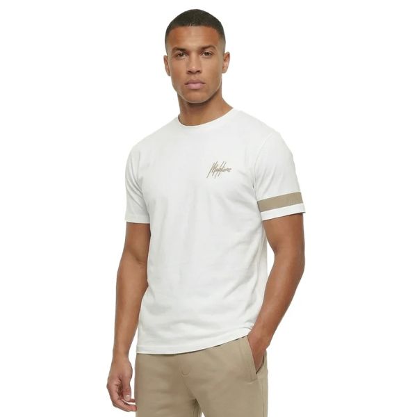 Malelions Captain T-shirt Wit