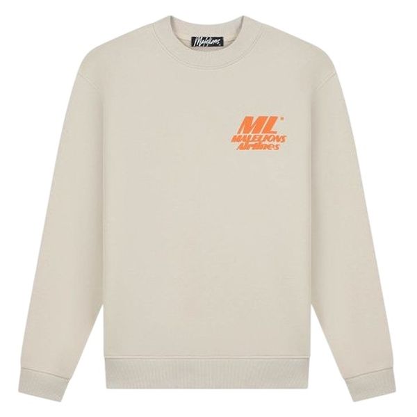 Malelions Men Coastline Sweater Sand