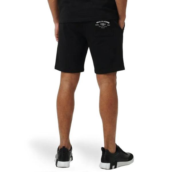Malelions Permanent Vacation Korte Broek Zwart