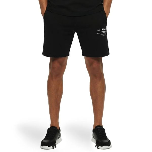 Malelions Permanent Vacation Korte Broek Zwart