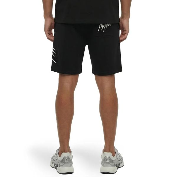Malelions Split Korte Broek Zwart