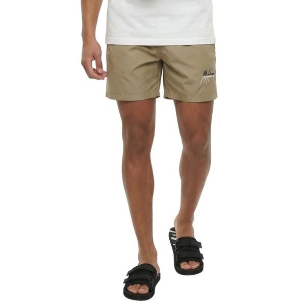 Malelions Split Zwembroek Beige