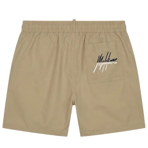 Malelions Split Zwembroek Beige