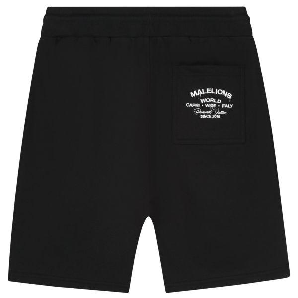 Malelions Permanent Vacation Korte Broek Zwart