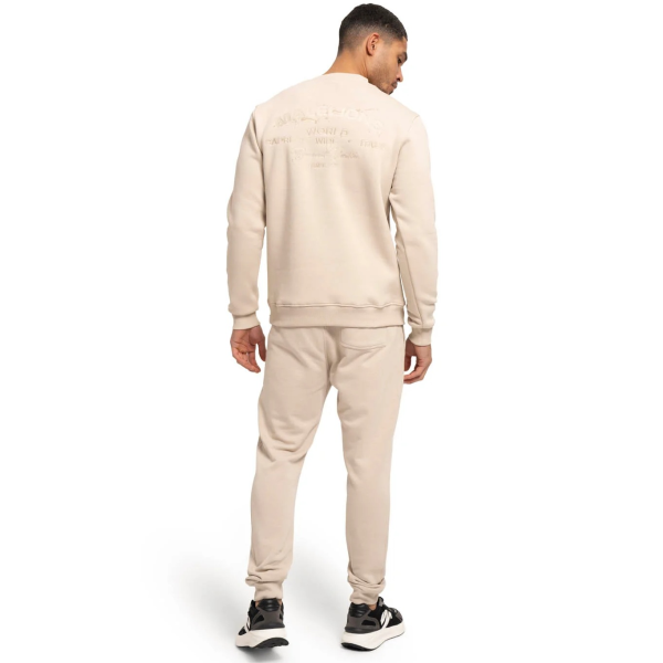 Malelions Permanent Vacation Sweater Beige
