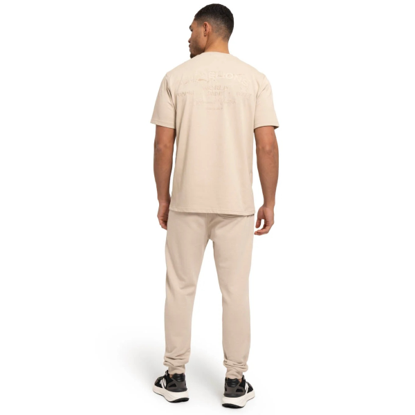 Malelions Permanent Vacation T-shirt Beige