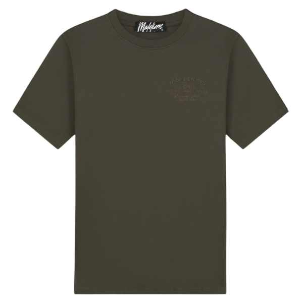 Malelions Permanent Vacation T-shirt Groen