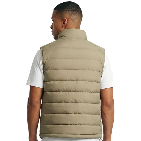 Malelions Placket Padded Bodywarmer Bruin