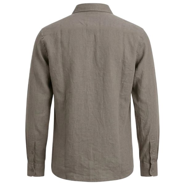 Malelions Premium Linen Overhemd Beige