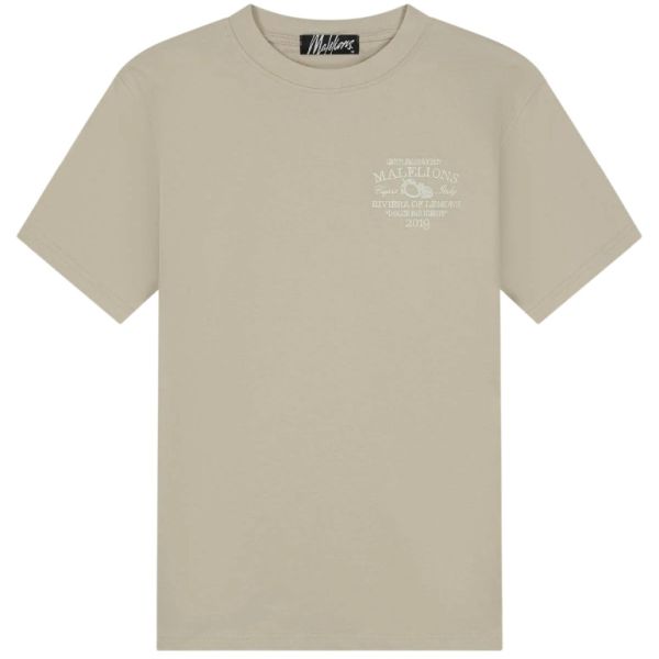 Malelions Riviera T-shirt Beige