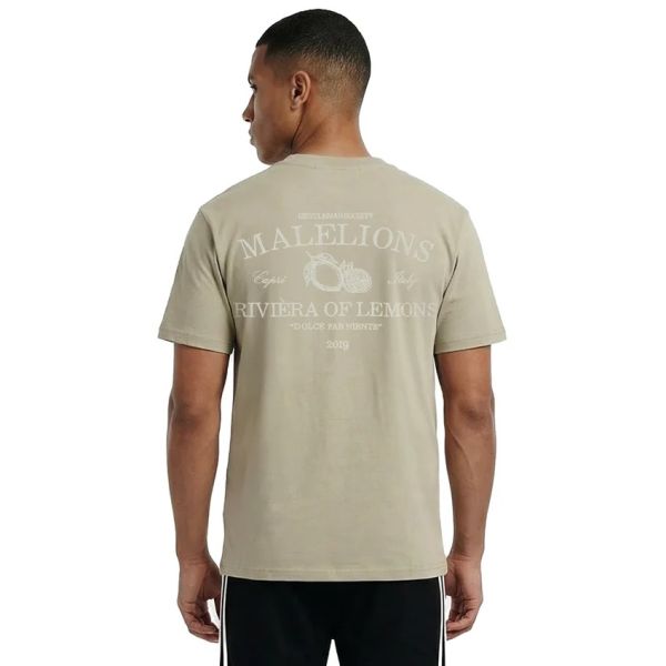 Malelions Riviera T-shirt Beige