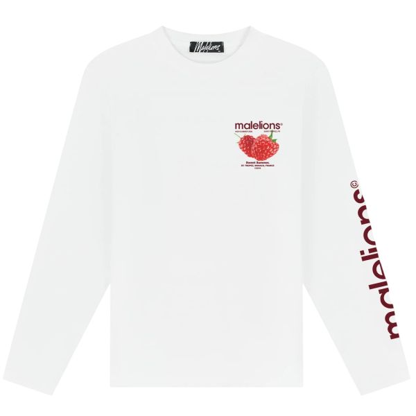 Malelions Sweet Summer Longsleeve T-shirt Wit
