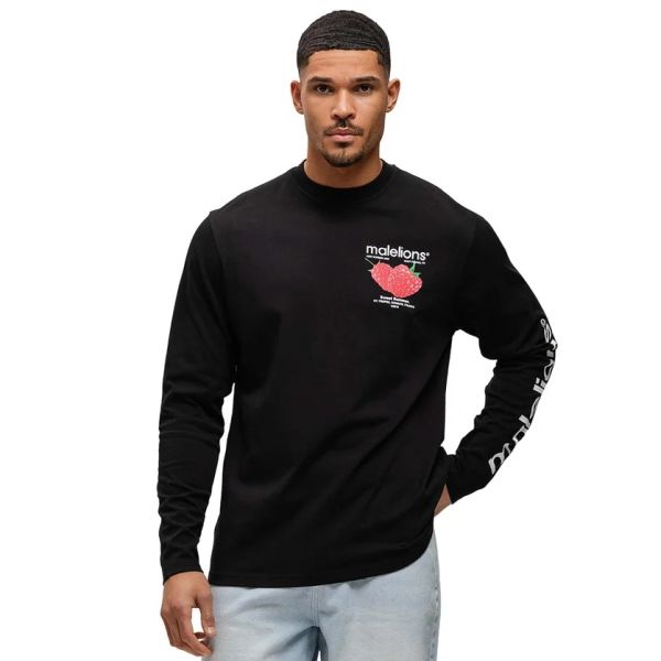 Malelions Sweet Summer Longsleeve T-shirt Zwart