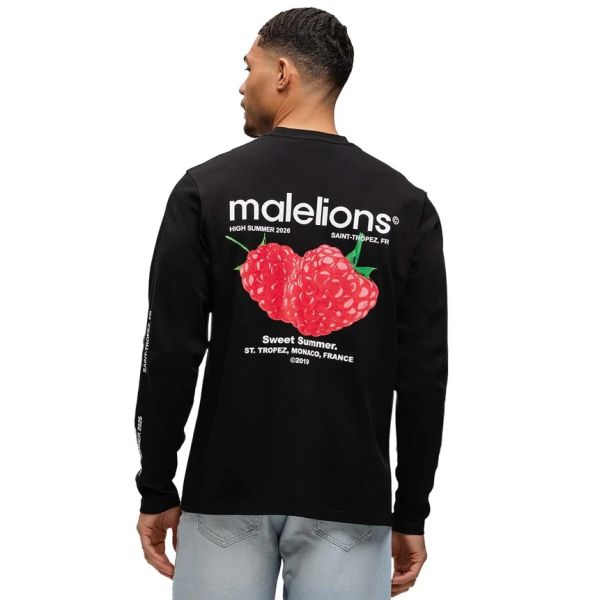 Malelions Sweet Summer Longsleeve T-shirt Zwart
