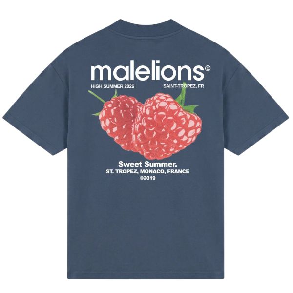 Malelions Sweet Summer T-shirt Donker blauw