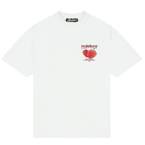 Malelions Sweet Summer T-shirt Wit
