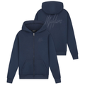 Malelions Striped Signature Vest Navy