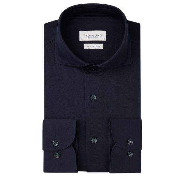 Profuomo Slim Fit Overhemd Navy