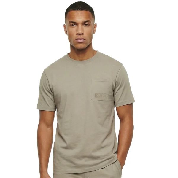 Pocket T-shirt Beige