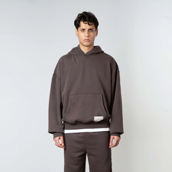 Quotrell Blank Hoodie Bruin