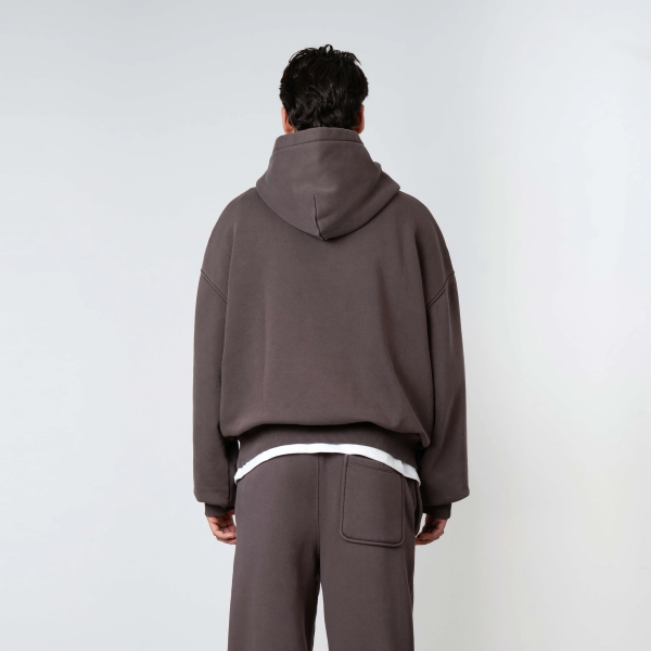 Quotrell Blank Hoodie Bruin