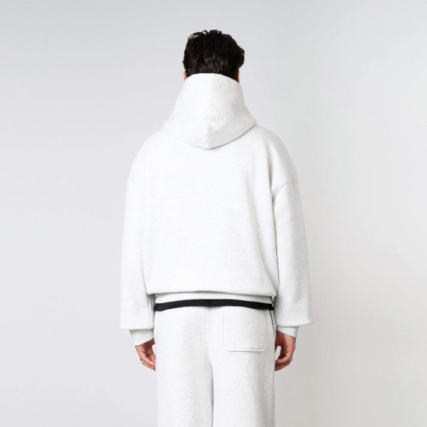 Quotrell Blank Hoodie Grijs