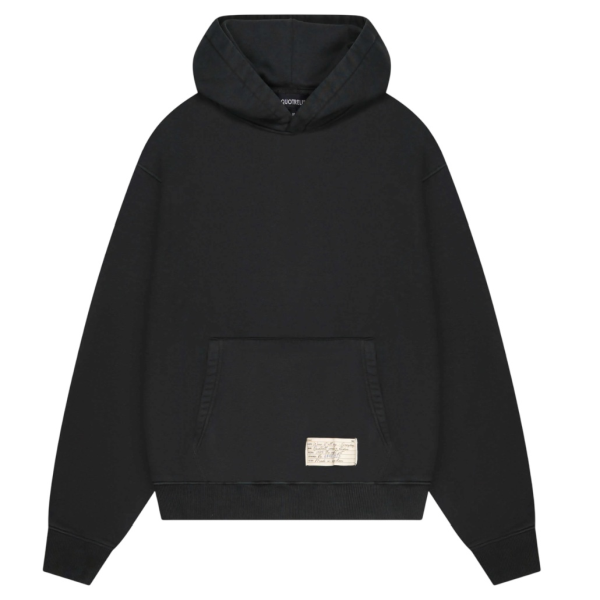 Quotrell Blank Hoodie Zwart