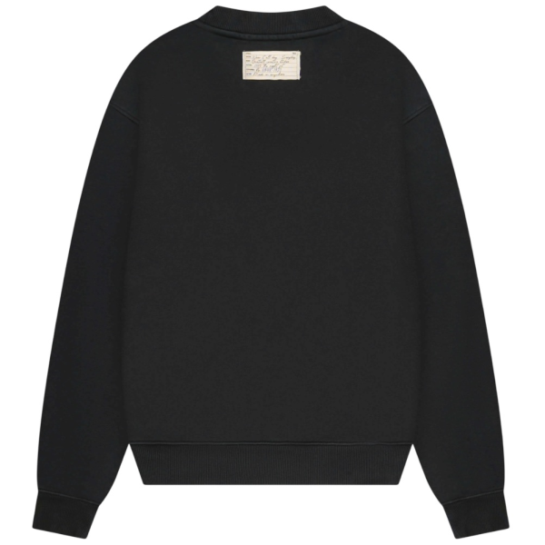 Quotrell Blank Sweater Zwart