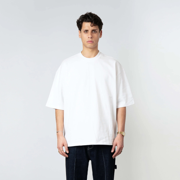 Quotrell Blank T-shirt Wit