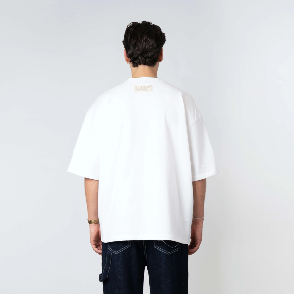 Quotrell Blank T-shirt Wit