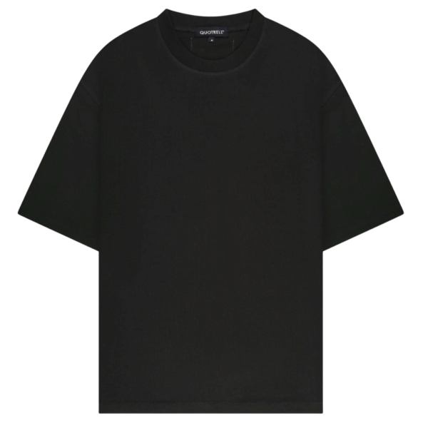 Quotrell Blank T-shirt Zwart