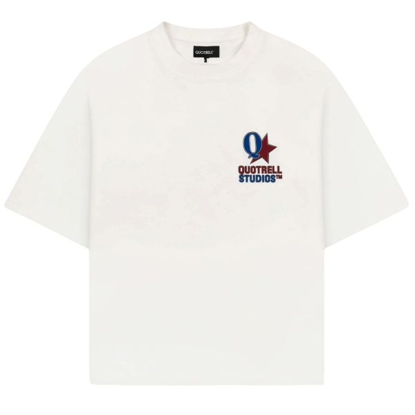 Quotrell Carmine T-shirt Wit